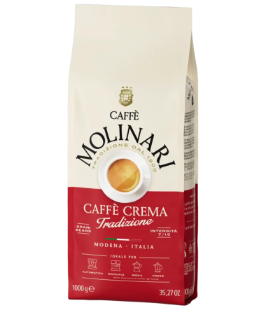 Coffee Molinari Cafe Crema Tradizione 1kg - Non-alcoholic & Beer | TheHouse