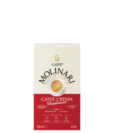 Кофе Молинари Кафе Крем Традиционе 0.25кг - Безалкогольные и пиво | TheHouse