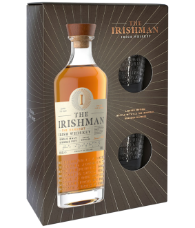 Whiskey The Irishman The Harvest + 2 glasses,