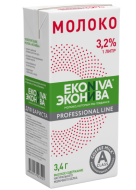 Կաթ ուլտրապաստերիզացված (3,2%) Professional Line EkoNiva